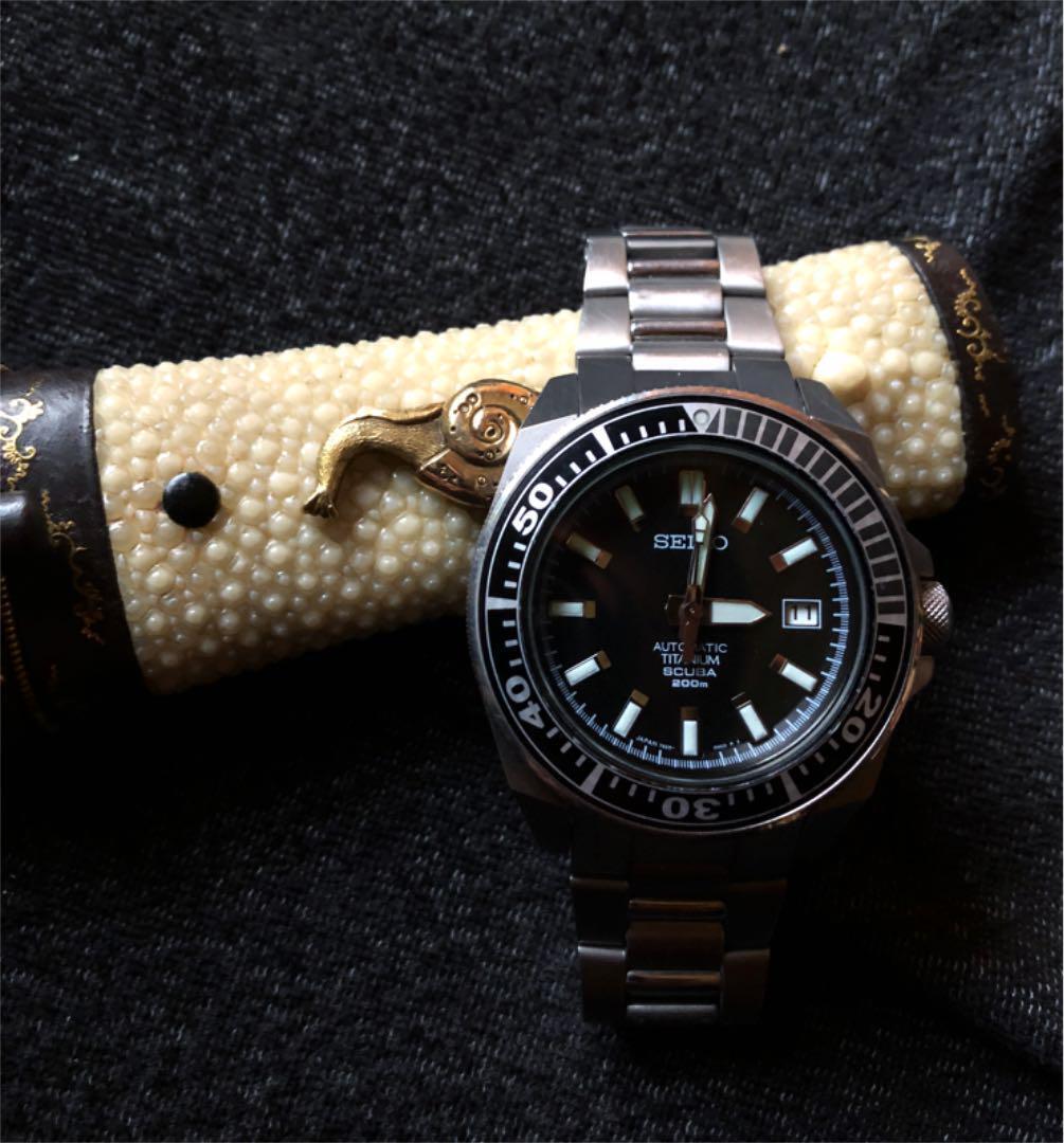 Seiko Prospex SBDA001 Date Titanium Black Samurai Automatic Seiko Prospex SBDA001 Date Titanium Black Samurai Automatic