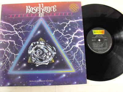 Rose Royce - Strikes Again Vinyl LP Whitfield WHK3227 - Promotional Copy - NICE