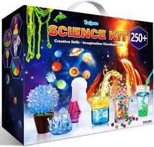 250 Experiments Kits for Kids, Science S.T.E.M Projects Scientific Toys for Boys