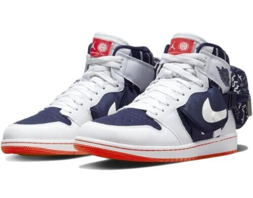 NEW Air Jordan 1 Utility Q Men’s Size 13 White/Neutral Indigo DV1717-100