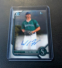 2022 Bowman Draft Chrome Walter Ford 1st Bowman Chrome Auto