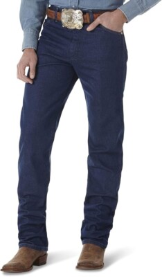 Rigid Wrangler Cowboy Cut 13MWZ Original Fit Jeans Prewashed Indigo 33x34