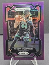2023-24 Prizm Robert Williams III True Purple Prizm #33/99 Trail Blazers
