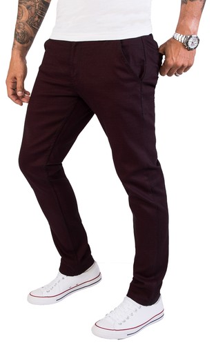 Rock Creek Herren Chino Hose Slim Fit Designer Business Hosen RC-2154 W29-W40 - Picture 21 of 28