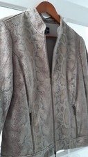 Frank Lyman Ladies 12 Snakeskin Jacket