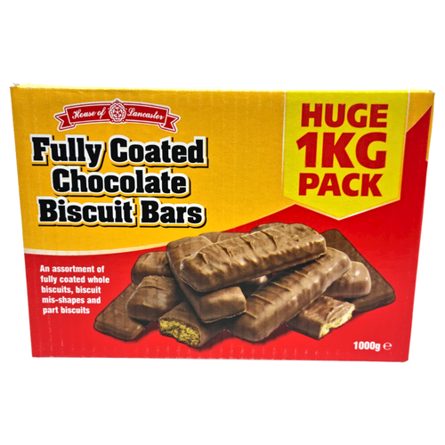 Broken Biscuit Fully Coated Chocolate Biscuit Bars 1Kg House of