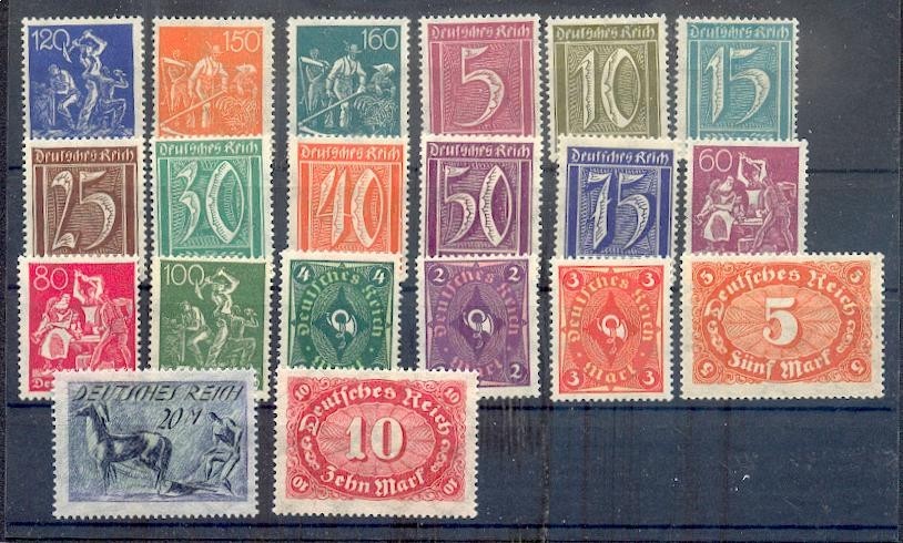 Dr-Infla 177/96 Set Mnh Mint Never Hinged 60EUR (69535)