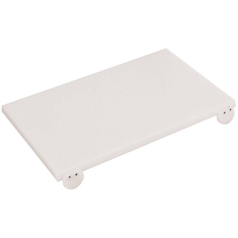 Tagliere Professionale Paderno GN 1/1 53x32.5x2 cm Bianco HACCP
