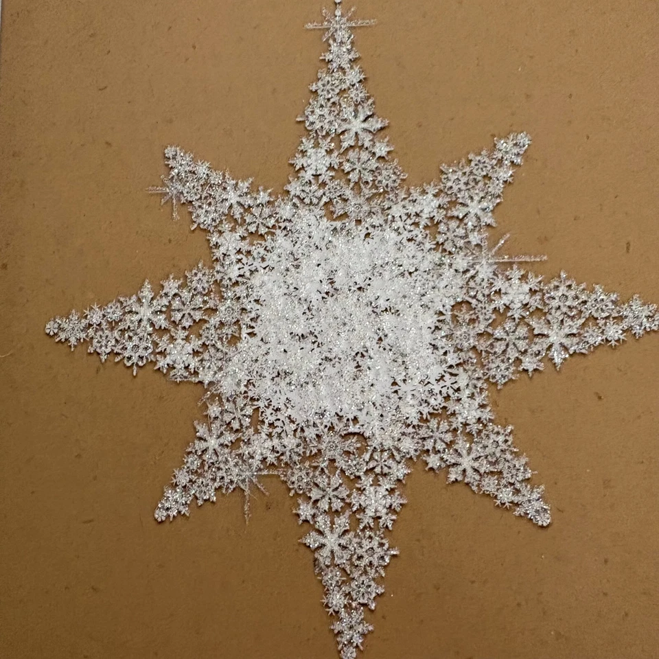 Hallmark Seasons of Light Snowflake Holiday Christmas Greeting Card w/Envelope - Image 2 of 4