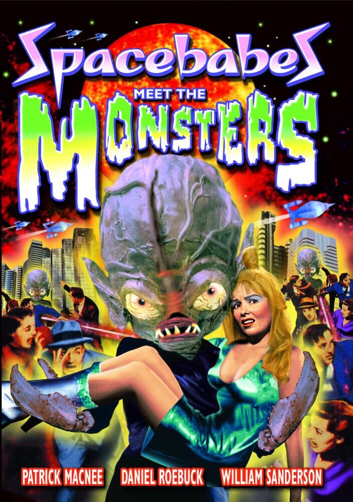 Spacebabes Meet The Monsters (DVD) Bob Burns Chuck Williams Daniel Roebuck