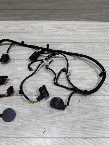 2017-2020 Tesla Model 3 front bumper parking sensor harness 1067958-00-E - Picture 5 of 16