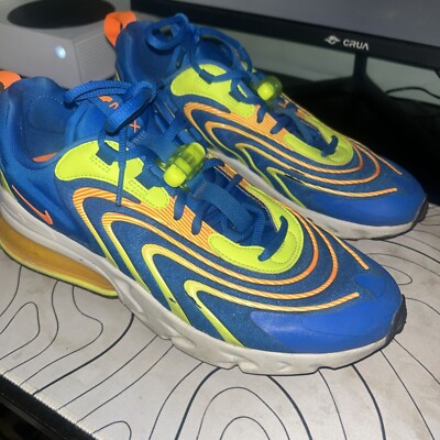 Nike Air Max 270 React  Men s Size 9 ENG SOAR-TOTAL ORANGE-VOLT