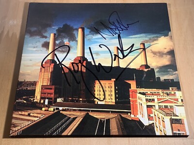 Pink Floyd signed Animals Vinyl Lp X2 Roger Waters Nick