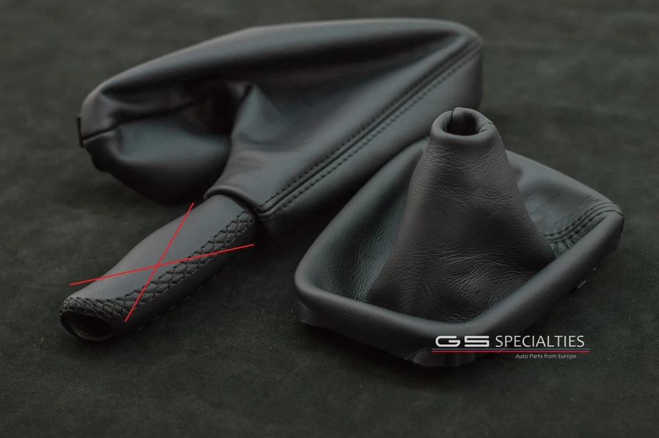 BMW Z3M boots leather SHIFT boot EBRAKE boot INDIVIDUAL BLACK NAPPA Z3 M gaiters - Image 3 of 4