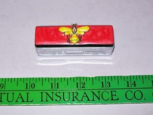 Metal Lipstick Case - Bumblebee