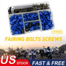 177pcs Fit For Yamaha Motorcycle M6 M5 Complete Fairing Bolts Kit Screws Nut Set