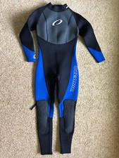 Women 3mm Oceanic Silver Core full scuba wetsuit similar to Henderson size M/6