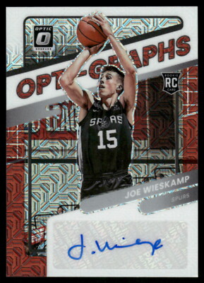 2021 Donruss Optic #OG-JWK Joe Wieskamp Opti-Graphs Choice Rookie Card RC
