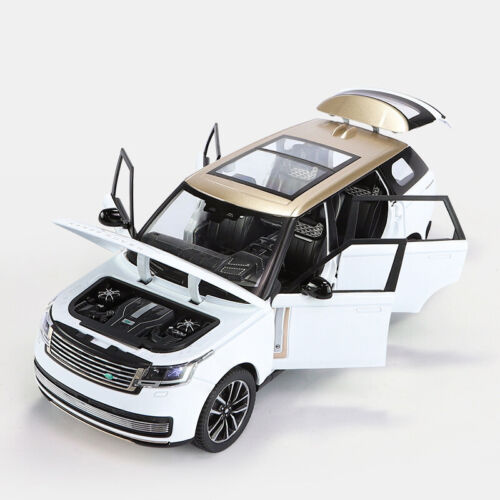 1:24 Land Rover Range Rover SV Diecast Vehicle Model Car Toy Sound Light Gifts - Picture 6 of 11