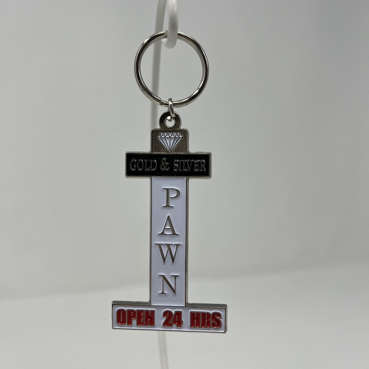 Gold And Silver Pawn Stars Shop Las Vegas Rick Harrison Exclusive Keychain  Logo