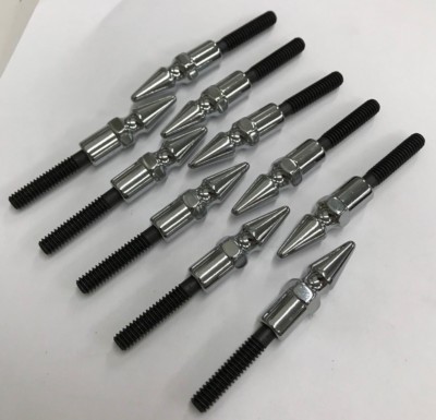 Harley 99-up TC88 CHROME SPIKE CAM COVER BOLT KIT flt softail dyna twin 9945-20