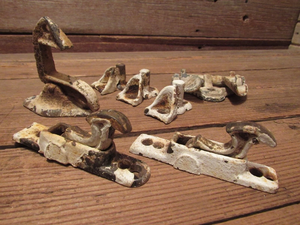 Винтажная антикварная фурнитура для замка окна двери чугун металл - смешанный лот! - Изображение 2 из 4