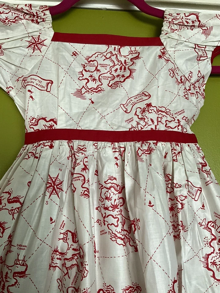 Vestido Vintage Disney Niñas Never Land Island Sunny Lee “A Sister Lee Fashion” Foto 3 de 4