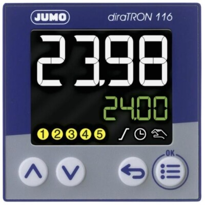 #ad JUMO 00680786 diraTRON 116 Temperature Pressure Variable Controller 48x48mm AC $99.95