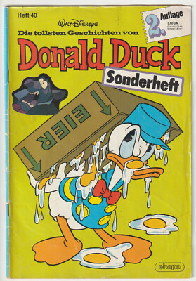   DONALD DUCK SONDERHEFT 2. Aufl. #40, Ehapa/Walt Disney 1983 COMICHEFT Z2