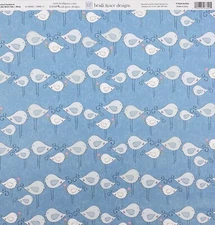 12x12 Single Sheet Scrapbook Paper by GCD, Gardenia, Heidi Grace & Imagination