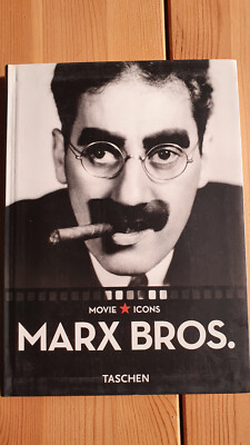 Marx Bros. - Movie Icons. Gebundene, ungelesene Ausgabe. Text in D, F, E