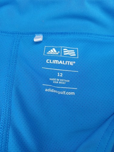 Adidas Climalite Atheltic Tennis Golf Skirt Skort Blue Women's Size 12 - Picture 11 of 14