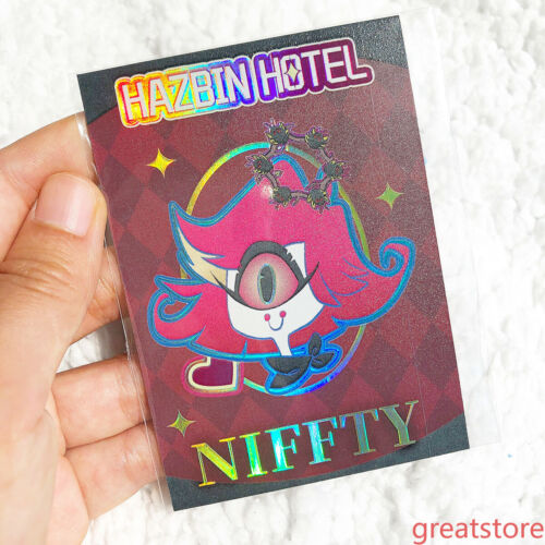 Hazbin Hotel Polaroid Laser Card carte ridescenti figura foto fan collezione - Foto 16 di 42