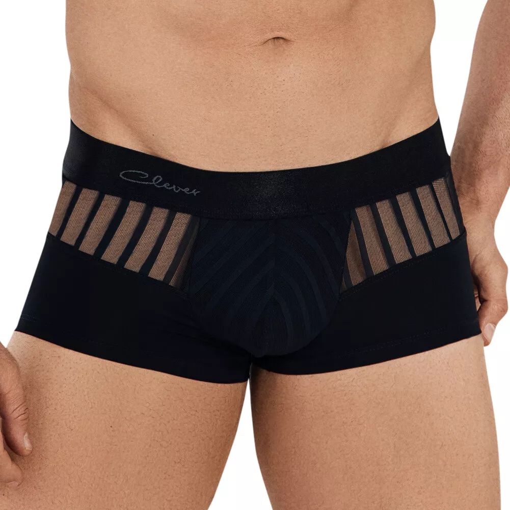 Clever Moda Latin Boxer Lucerna Black Men's Underwear