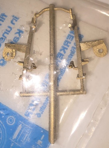 M+F Merker Fischer Nº 1056 pares de soportes para cámara de humo con soporte para linterna embalaje original | Zustand: Neu