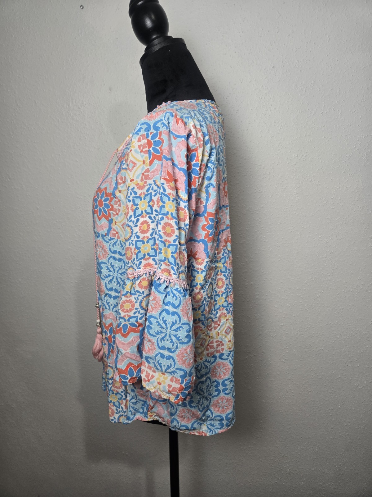 Ruby Rd. Floral Tunic Top Small - image 3