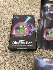 Abducktion: Game + IntergalacDuck Expansion Pack New BUT Incomplete Read