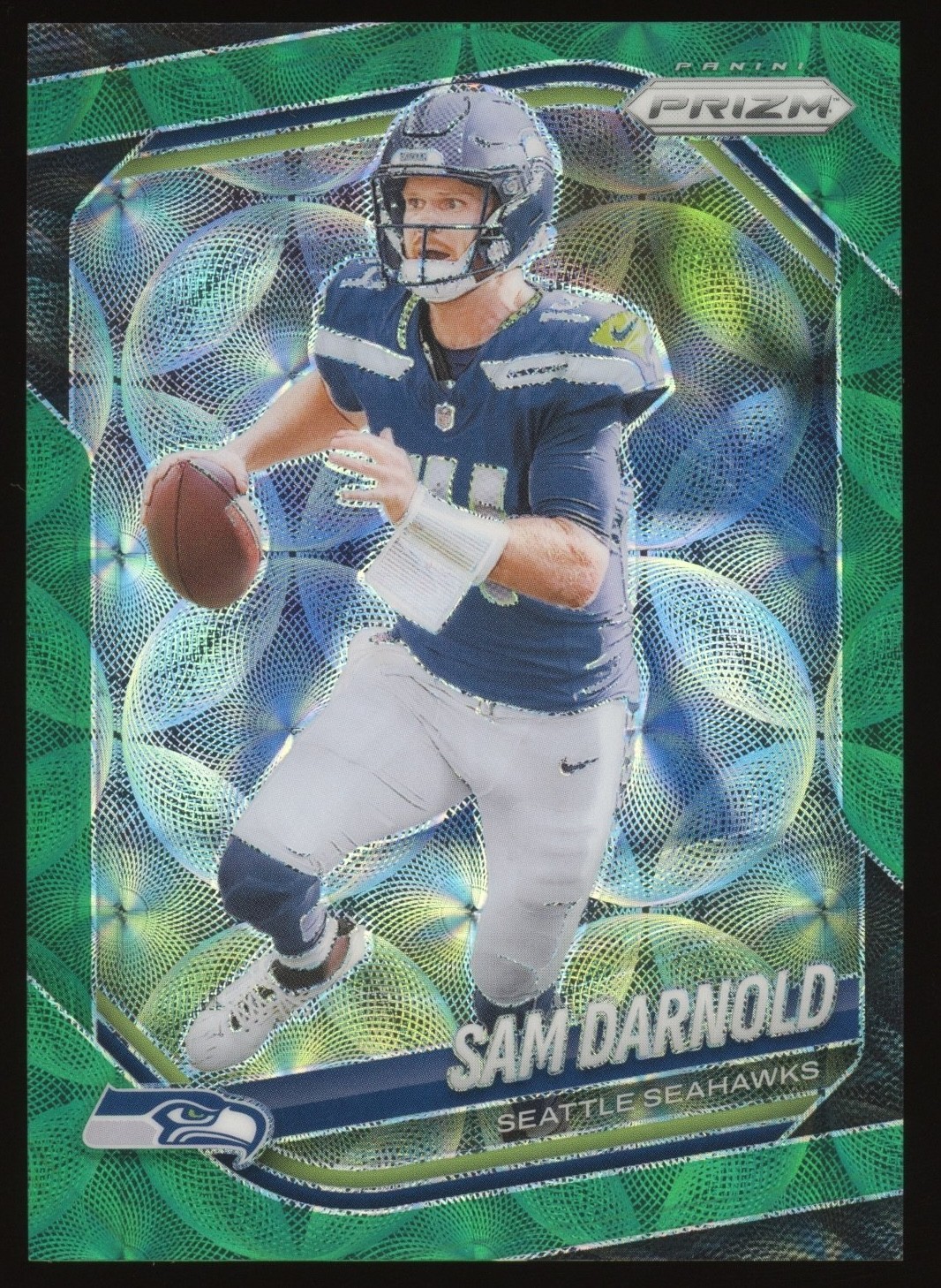Sam Darnold 2025 Panini Prizm Green Scope Prizm /75 #269 - Seahawks
