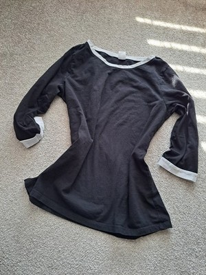 schwarz mit weißem Rand basic wear casual wear