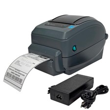 Zebra GX430t Direct Thermal Transfer Label Printer Cutter USB Parallel Serial