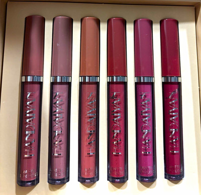 HANDAIYAN Matte Liquid Lipstick Set 6pc 0.09oz Each Cruelty-Free H1011
