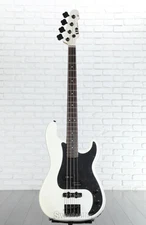 ESP LTD Surveyor '87 Bass Guitar - Pearl White