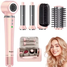 5 in 1 Hair Dryer Hot Air Comb Set Hair Brush Curling Iron Hair Straightener