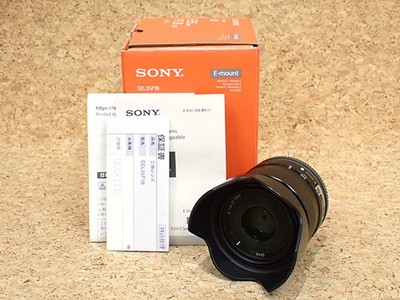 Used SONY E 35mm F1.8 OSS SEL35F18 Prime Lens (QJA1151 5)