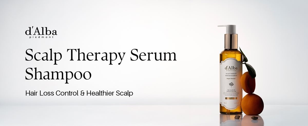 Champú suero terapia para cuero cabelludo d'Alba Piedmont, 9,29 fl oz / 275 ml