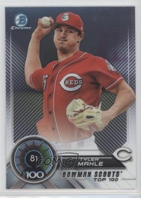 2018 Bowman Scouts' Top 100 Tyler Mahle #BTP-81 0c6