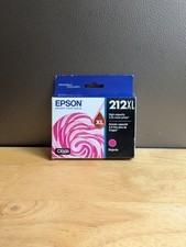 Genuine EPSON 212XL Magenta High Yield Ink Cartridge EXP 12/27 New Sealed