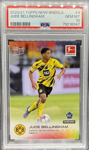 2020-21 Topps Now Bundesliga - Jude Bellingham #004 English /12793 (RC)
