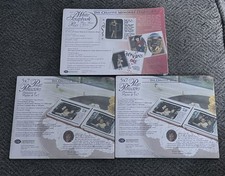 Creative Memories 5x7 White Scrapbook Pages 2 New Protectors Sets