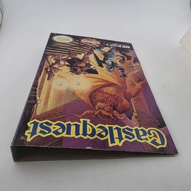 Castlequest - Case Only - Nintendo Nes -  Authentic Slip Art (No Game No Manual)